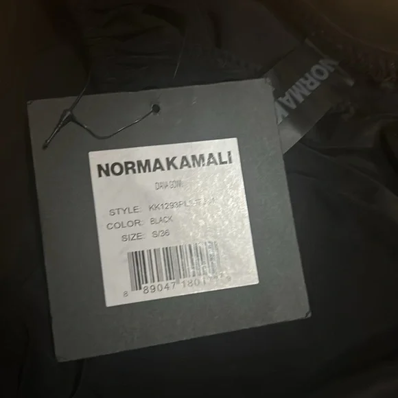 Norma Kamali Black One Shoulder Dress - Picture 8 of 8